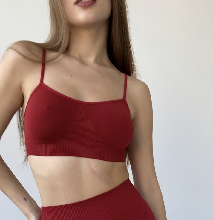Spaghetti strap top Wine